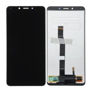 LCD with Touch Screen for Xiaomi Redmi Note 6A - Black (Display Glass Combo Folder)