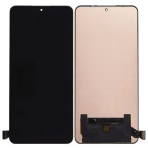 LCD with Touch Screen for Xiaomi Redmi Note 12T PRO - Black (Display Glass Combo Folder)