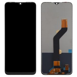 LCD with Touch Screen for Infinix Hot 10T - Black (display glass combo folder)