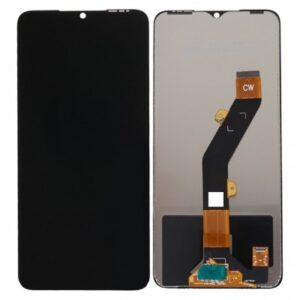 LCD with Touch Screen for Infinix Hot 30i - Black (display glass combo folder)