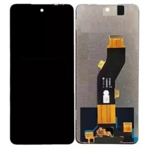 LCD with Touch Screen for Infinix Hot 40i - Black (display glass combo folder)