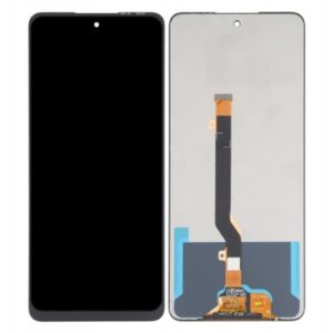 LCD with Touch Screen for Infinix Note 10 - Black (display glass combo folder)