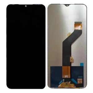 LCD with Touch Screen for Infinix Smart 6 HD - Black (display glass combo folder)