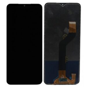LCD with Touch Screen for Infinix Smart 6 Plus India - Black (display glass combo folder)