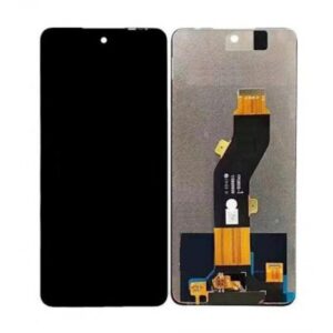 LCD with Touch Screen for Infinix Smart 8 HD - Black (display glass combo folder)