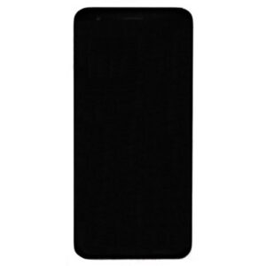 LCD with Touch Screen for Itel A27 - Black (display glass combo folder)