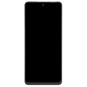 LCD with Touch Screen for Itel S24 - Black (display glass combo folder)