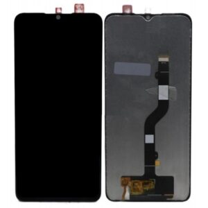 LCD with Touch Screen for Lava X2 - Black (display glass combo folder)