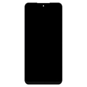 LCD with Touch Screen for Lava Yuva 5G - Black (Display Glass Combo Folder)