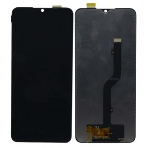 LCD with Touch Screen for Lava Z3 - Black (display glass combo folder)