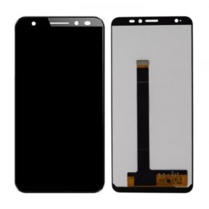 LCD with Touch Screen for Lava Z61 - Black (display glass combo folder)