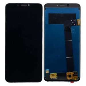 LCD with Touch Screen for Lava Z61 Pro - Black (display glass combo folder)