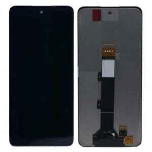 LCD with Touch Screen for Motorola Moto E32  - Black (display glass combo folder)
