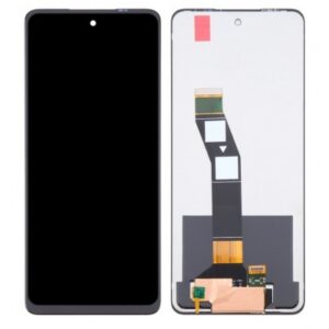 LCD with Touch Screen for Motorola Moto G04s - Black (display glass combo folder)