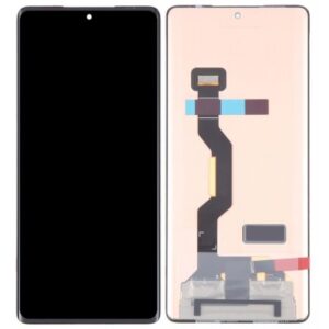 LCD with Touch Screen for Motorola Edge 50 Ultra - Black (display glass combo folder)