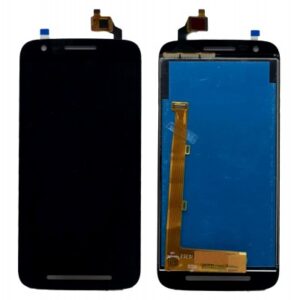 LCD with Touch Screen for Motorola Moto E3 - Black (display glass combo folder)