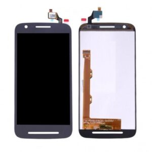 LCD with Touch Screen for Motorola Moto E3 Power - Black (display glass combo folder)