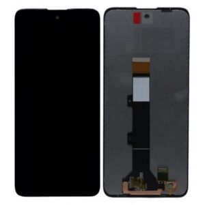 LCD with Touch Screen for Motorola Moto E32s - Black (display glass combo folder)