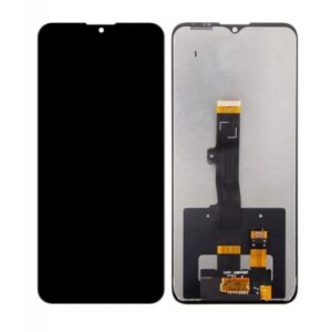 LCD with Touch Screen for Motorola Moto E7 Power - Black (display glass combo folder)