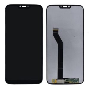 LCD with Touch Screen for Motorola Moto G7 Power - Black (display glass combo folder)