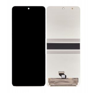 LCD with Touch Screen for Motorola Razr 40 Ultra - Black (display glass combo folder)