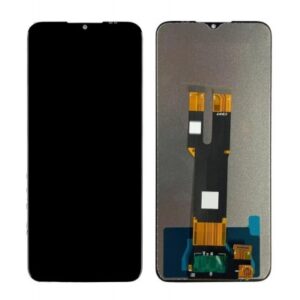 LCD with Touch Screen for Nokia C22 - Black (display glass combo folder)