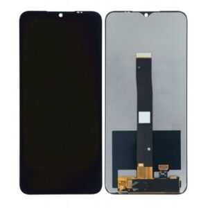 LCD with Touch Screen for Xiaomi Redmi 10A- Black (Display Glass Combo Folder)