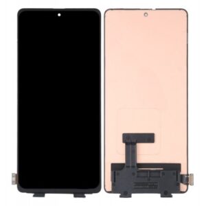 LCD with Touch Screen for Xiaomi Redmi K50 5G - Black (Display Glass Combo Folder)