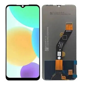 LCD with Touch Screen for Itel P55 - Black (display glass combo folder)