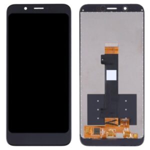 LCD with Touch Screen for Nokia C2 Tennen - Black (display glass combo folder)