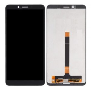 LCD with Touch Screen for Nokia C3 2020 - Black (display glass combo folder)