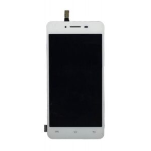 LCD with Touch Screen for Vivo V1 - White (display glass combo folder)