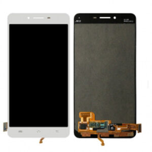 LCD with Touch Screen for Vivo X6 Plus - White (display glass combo folder)