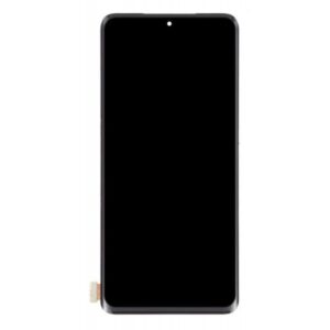 LCD with Touch Screen for Vivo X60 Pro - Black (display glass combo folder)