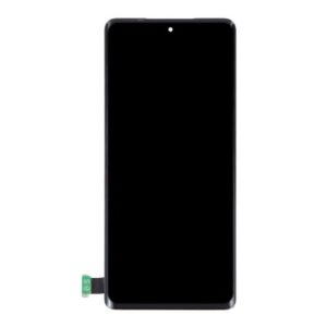 LCD with Touch Screen for Vivo X80 - Black (display glass combo folder)