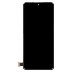 LCD with Touch Screen for Vivo X80 Pro - Black (display glass combo folder)