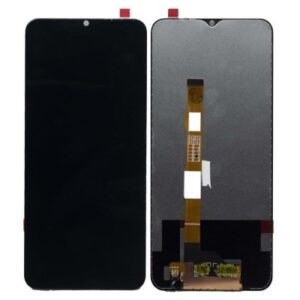LCD with Touch Screen for Vivo Y51 2020 - Black (display glass combo folder)