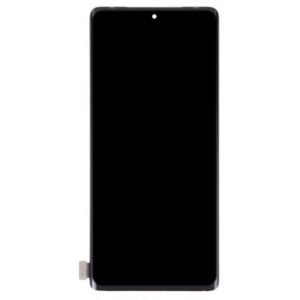 LCD with Touch Screen for Vivo Y78 Plus - Black (display glass combo folder)