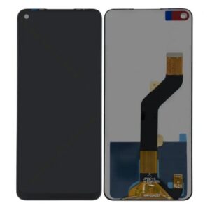 LCD with Touch Screen for Infinix Hot 10 - Black (display glass combo folder)