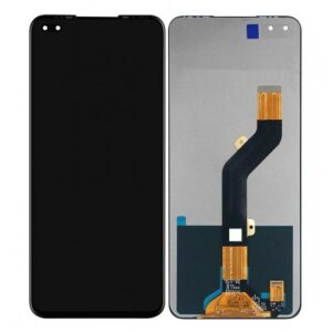 LCD with Touch Screen for Infinix Note 8 - Black (display glass combo folder)