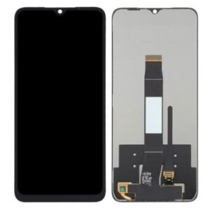 LCD with Touch Screen for Xiaomi Poco C51 - Black (display glass combo folder)