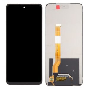 LCD with Touch Screen for Realme 12x 5G - Black (display glass combo folder)