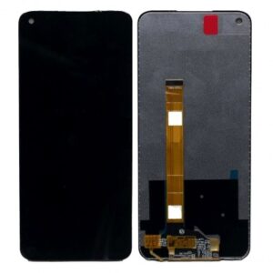 LCD with Touch Screen for Realme 6i India - Black (display glass combo folder)