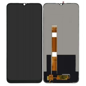 LCD with Touch Screen for Realme C3i - Black (display glass combo folder)