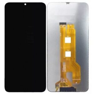 LCD with Touch Screen for Realme C61 - Black (display glass combo folder)