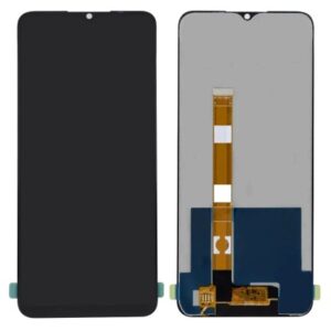 LCD with Touch Screen for Realme Narzo 20 - Black (display glass combo folder)