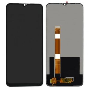 LCD with Touch Screen for Realme Narzo 20A - Black (display glass combo folder)