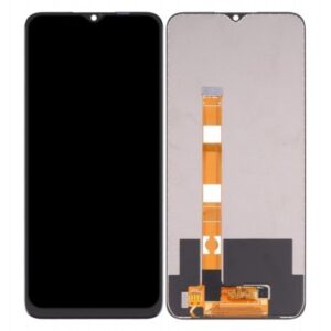 LCD with Touch Screen for Realme Narzo 50 - Black (display glass combo folder)