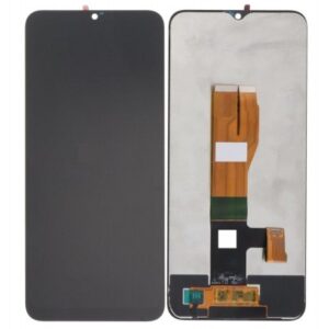 LCD with Touch Screen for Realme Narzo 50i Prime - Black (display glass combo folder)