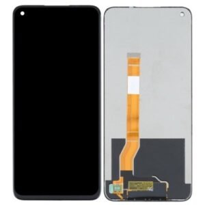 LCD with Touch Screen for Realme Q3T 5G - Black (display glass combo folder)